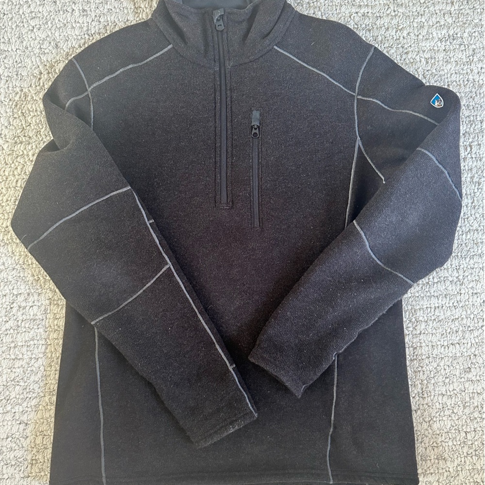 Kuhl Brown Half-Zip Men's Sweater